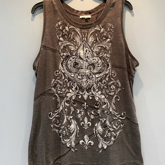 Sleeveless embellished summer top - Picture 1 of 3